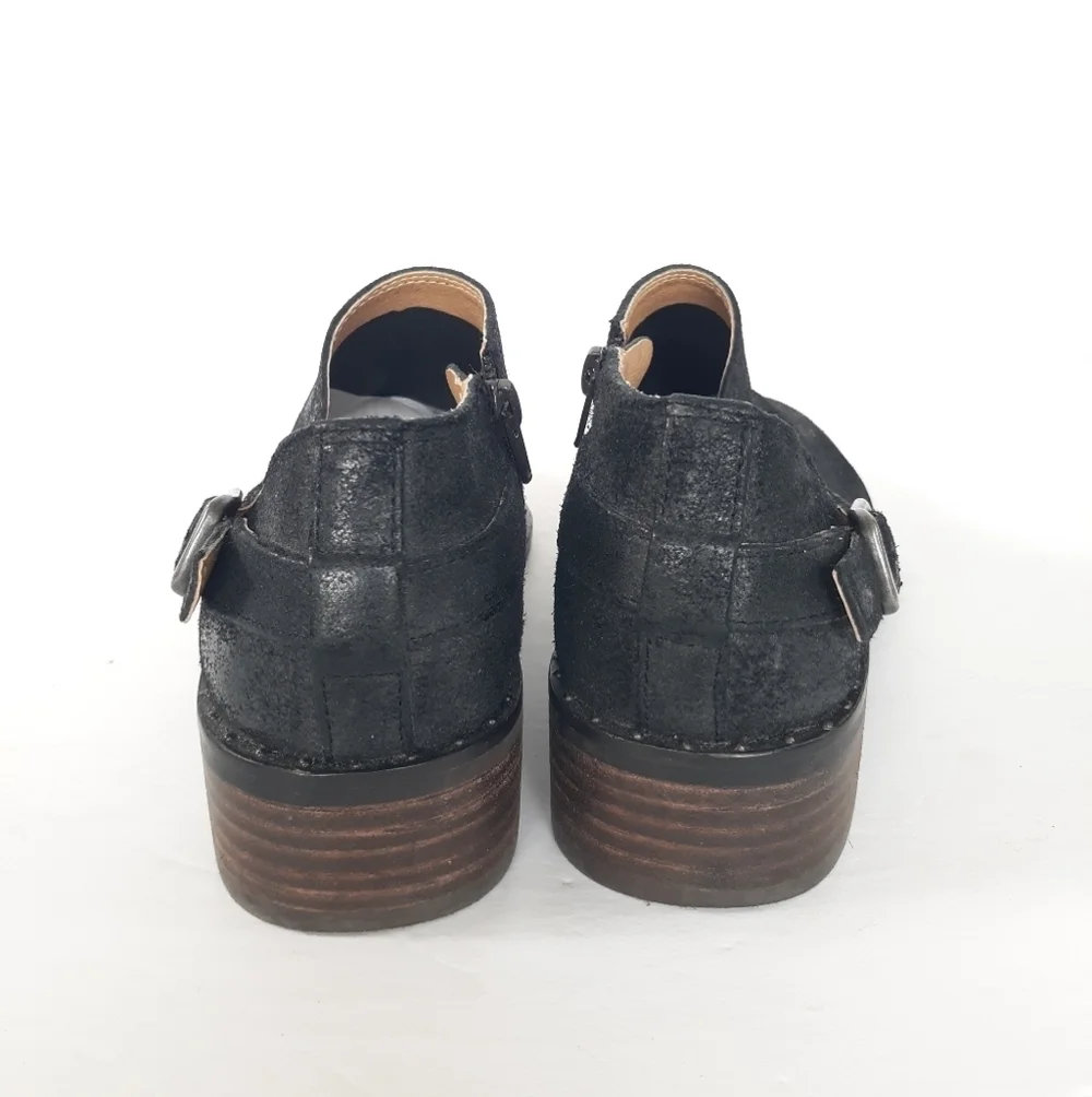 Lucky Brand Gahiro Low Leather Bootie size 7